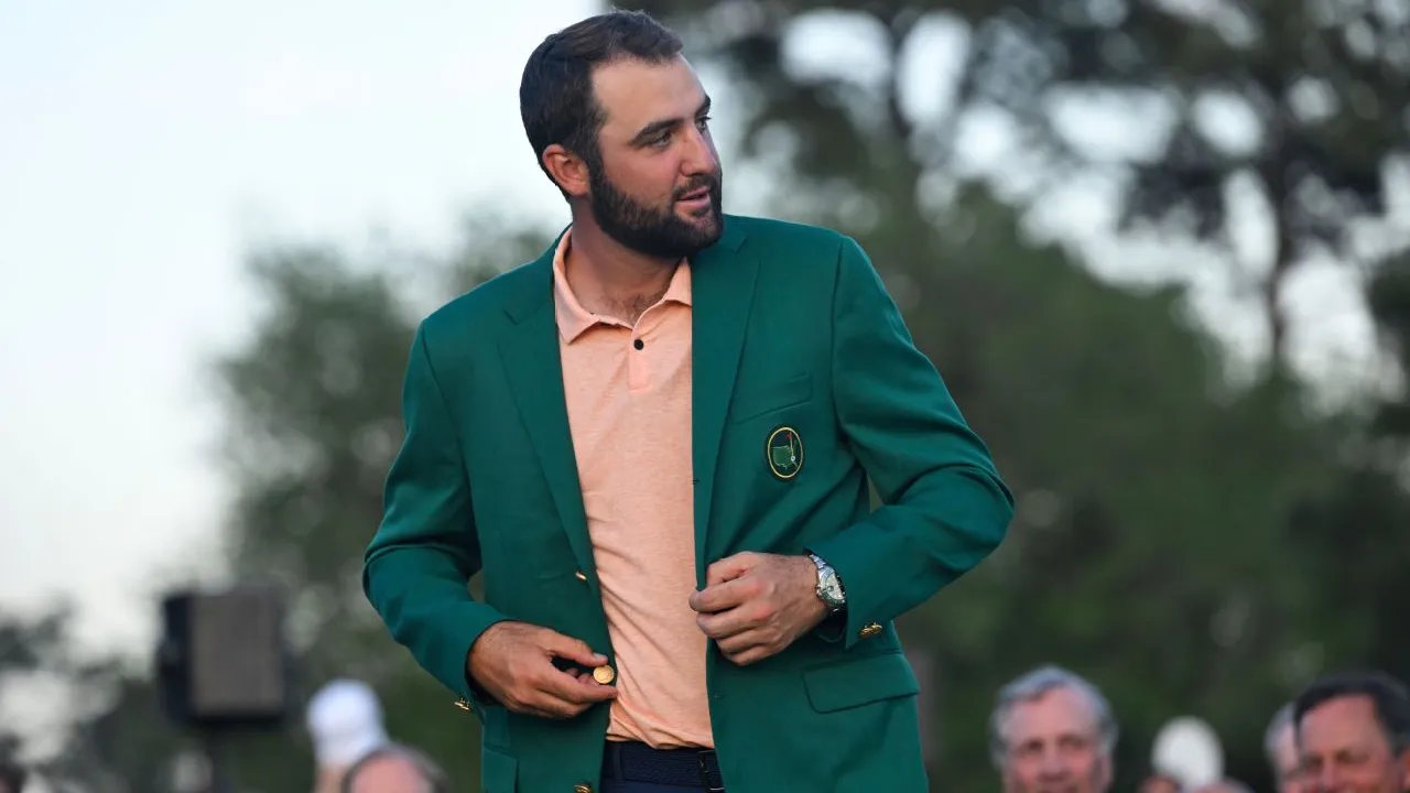 Scottie Scheffler Tiba di Augusta National dengan Bayi Baru Berusia 9 Hari