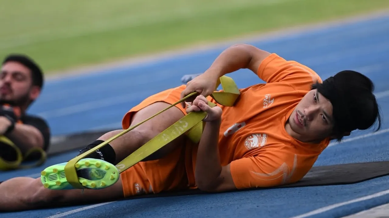 Borneo FC berlatih di Surabaya