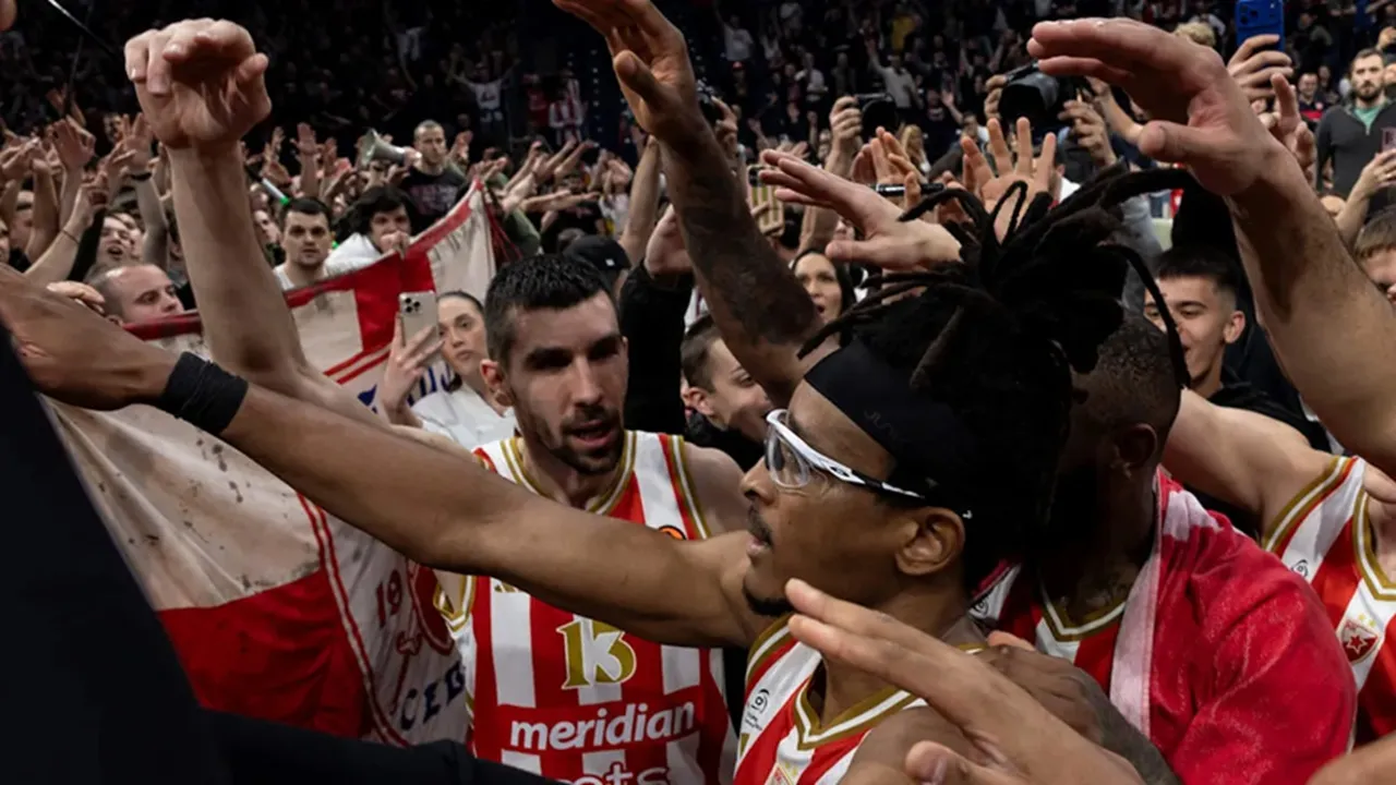 Crvena Zvezda Kembali ke Jalur Kemenangan Usai Libas Paris Basketball