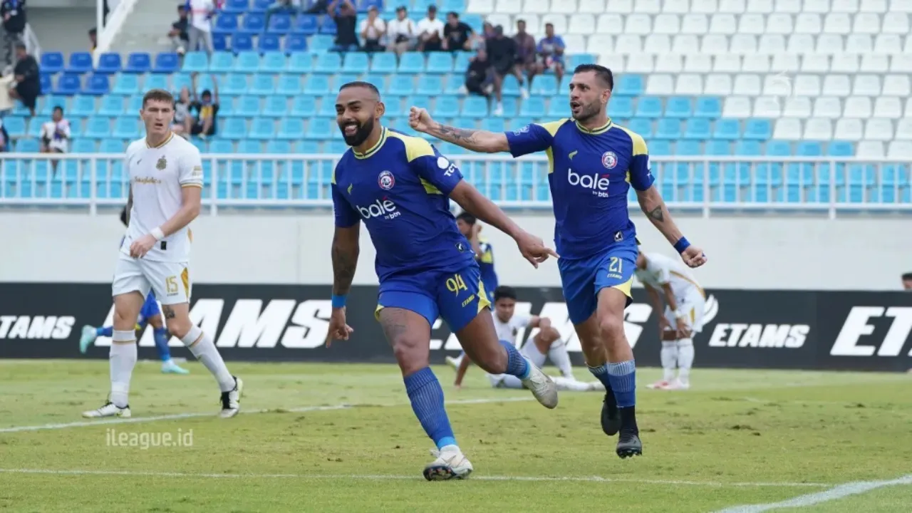 Penyerang Arema FC, Dalberto Luan