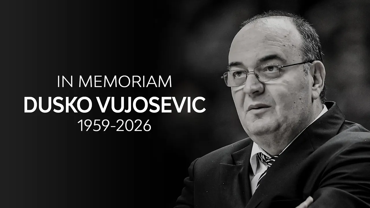 Dusko Vujosevic, Pelatih Legendaris Partizan Belgrade Meninggal Dunia