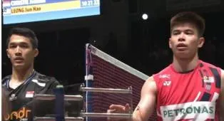 Jonassen Tantang Leong Jun Hao Kembali Kalahkan Jonatan Christie