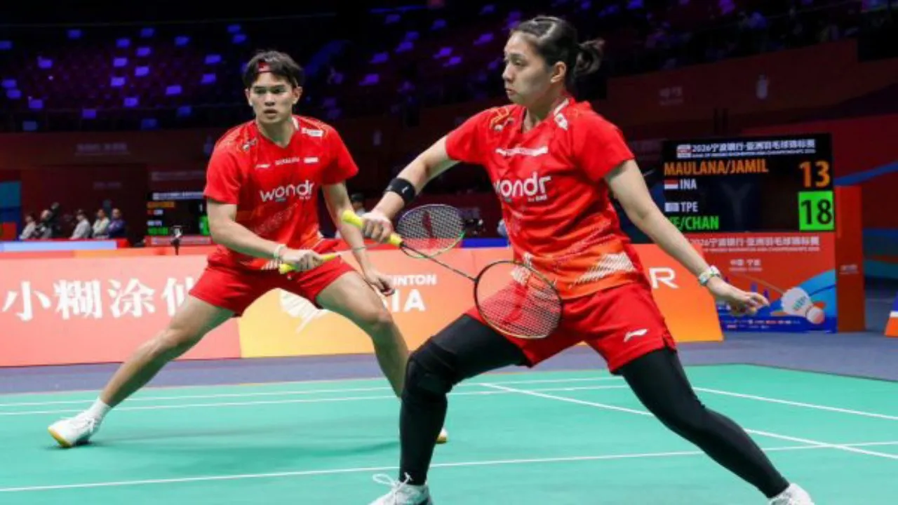 Kejuaraan Asia 2026: Adnan/Indah Akui Tak Mampu Keluar Dari Tekanan Thailand