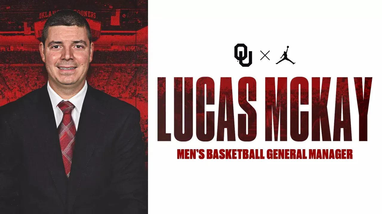 Oklahoma Sooners Tunjuk Lucas McKay sebagai GM Pertama Basket Putra