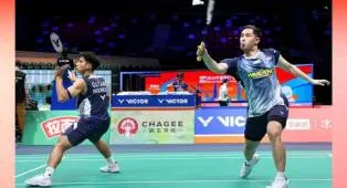 Sabar/Reza Lanjutkan Langkah ke 16 Besar Kejuaraan Asia 2026