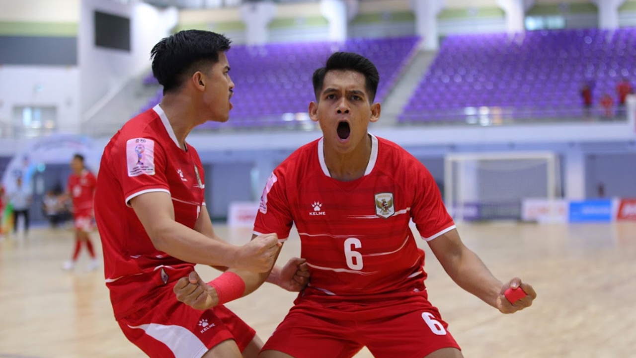 Timnas Futsal Indonesia Juarai Grup B Usai Libas Australia