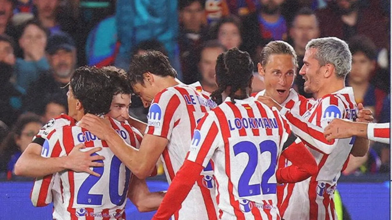 Atletico Madrid menang vs Barcelona