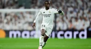 Real Madrid Diperkirakan Akan Kembali Diperkuat Ferland Mendy Lawan Girona