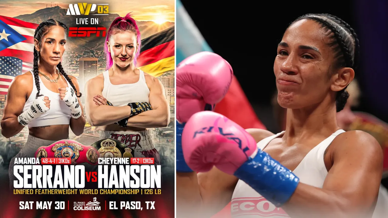 Kembali ke kelas bulu yang jadi spesialisasinya, Amanda Serrano mengincar pencapaian tambahan dengan menyamai rekor 32 knockout milik Christy Martin. (Foto: Fight TV)