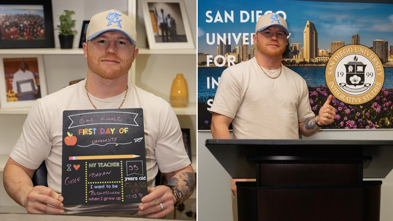 Canelo Alvarez Pilih Berkuliah di Tengah Pemulihan Cedera Siku