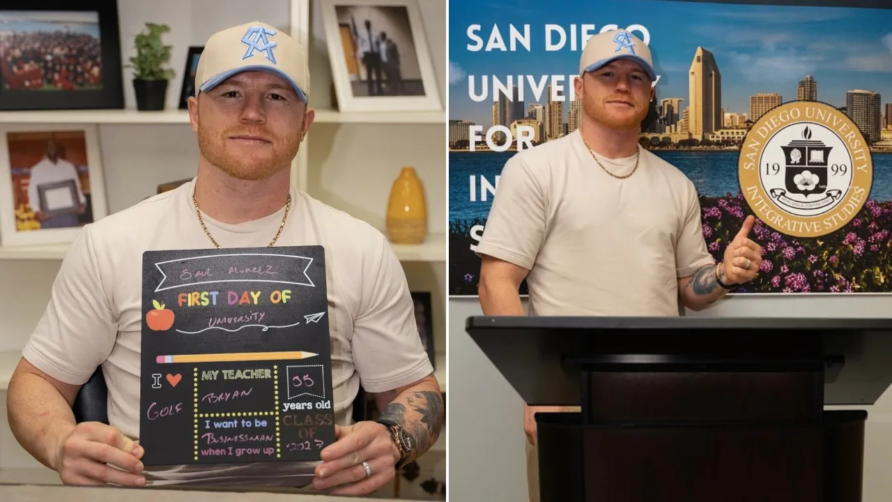 Canelo Alvarez Pilih Berkuliah di Tengah Pemulihan Cedera Siku