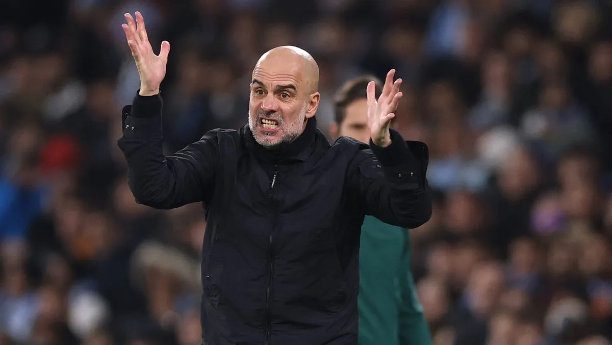 Man City Hadapi Tantangan Gelar, Guardiola Beri Update Cedera - sumber: (footballlondon)