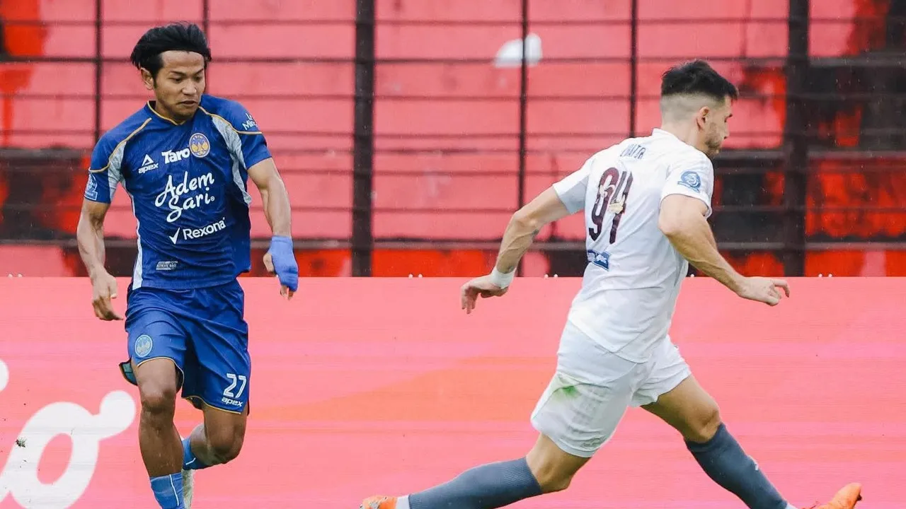 Laga PSIM Jogja Vs PSM Makassar berakhir dramatis