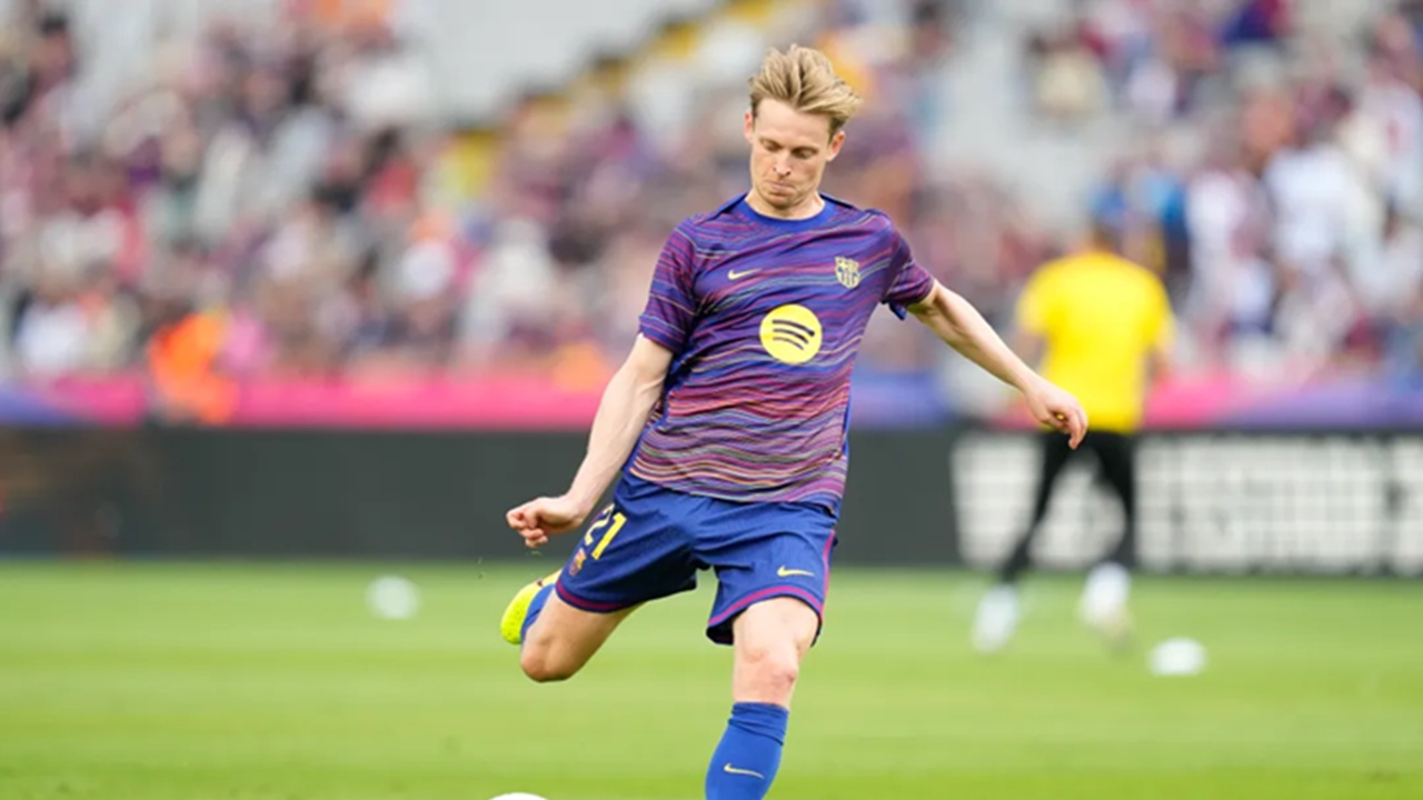 Barcelona Kembali Diperkuat Frenkie de Jong Lawan Espanyol