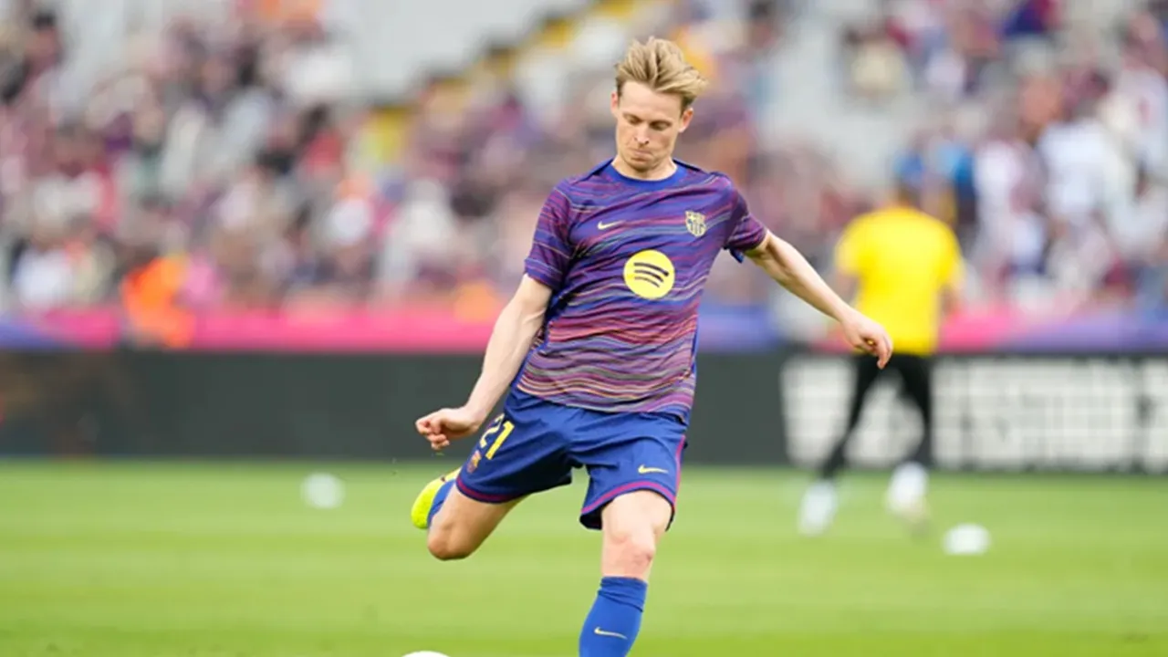 Barcelona Kembali Diperkuat Frenkie de Jong Lawan Espanyol