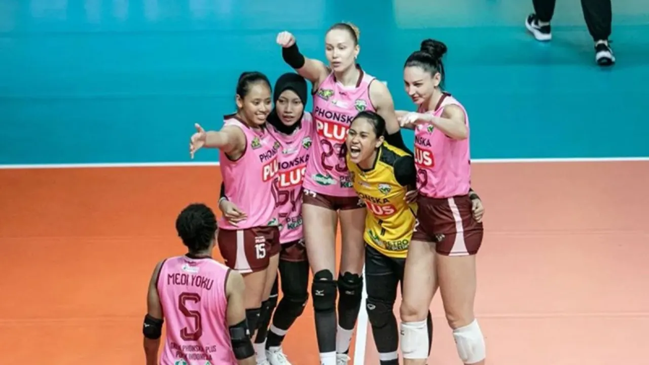 Gresik Phonska Plus Puncaki Klasemen Final Four Usai Hajar Popsivo Polwan