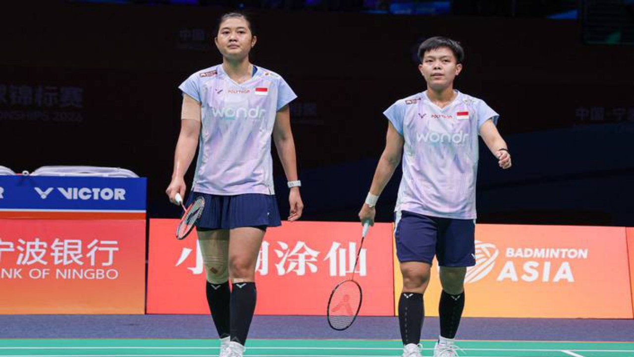 Kejuaraan Asia 2026: Amalia/Fadia Tumpuan Terakhir Ganda Putri