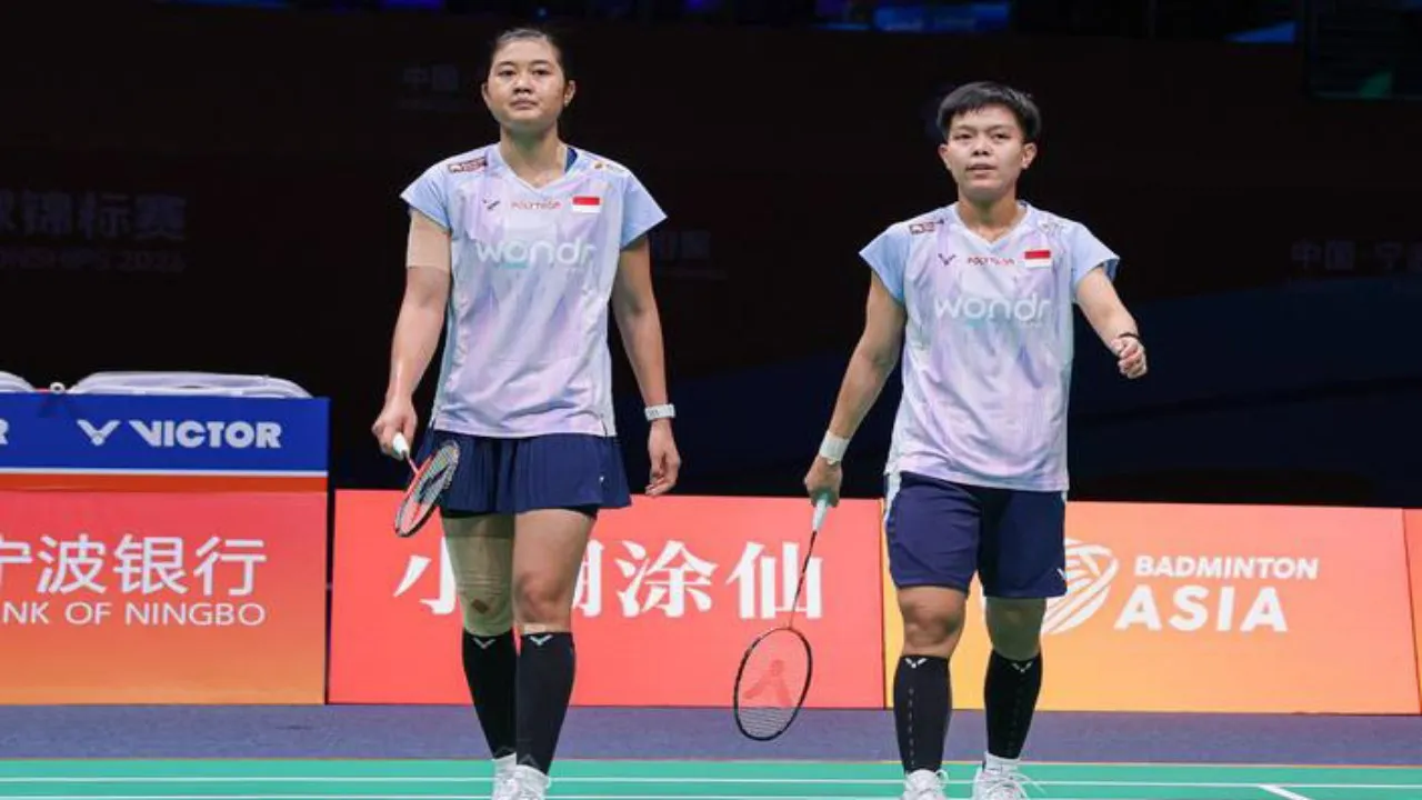 Kejuaraan Asia 2026: Amalia/Fadia Tumpuan Terakhir Ganda Putri