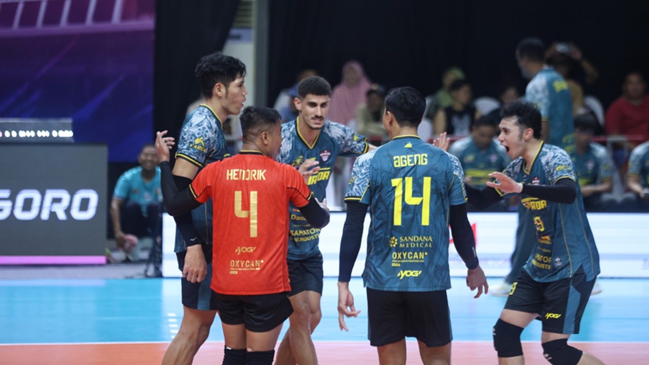 Surabaya Samator Petik Kemenangan Usai Hantam Garuda Jaya