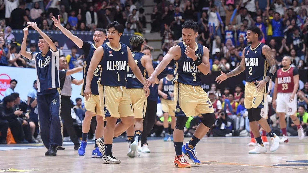 Tim Yudha menangi laga IBL All Star Game 2026.