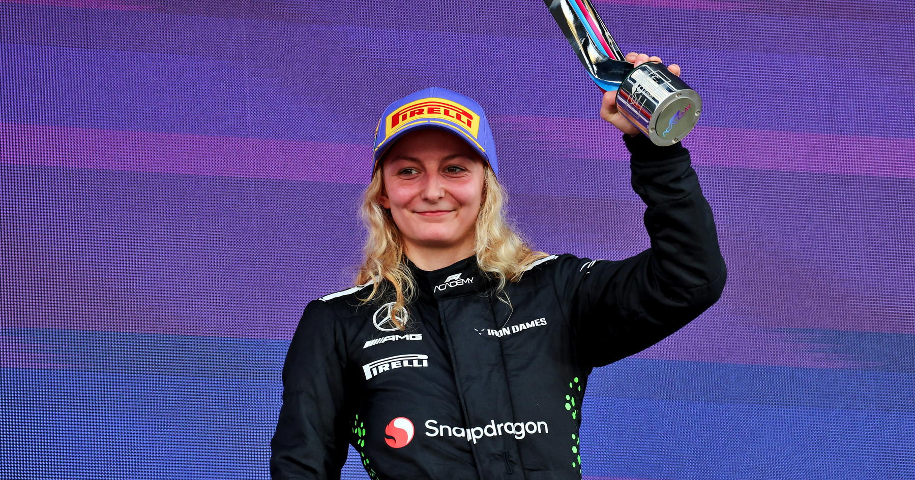 Doriane Pin Siap Jalani Uji Coba F1 Bersama Mercedes