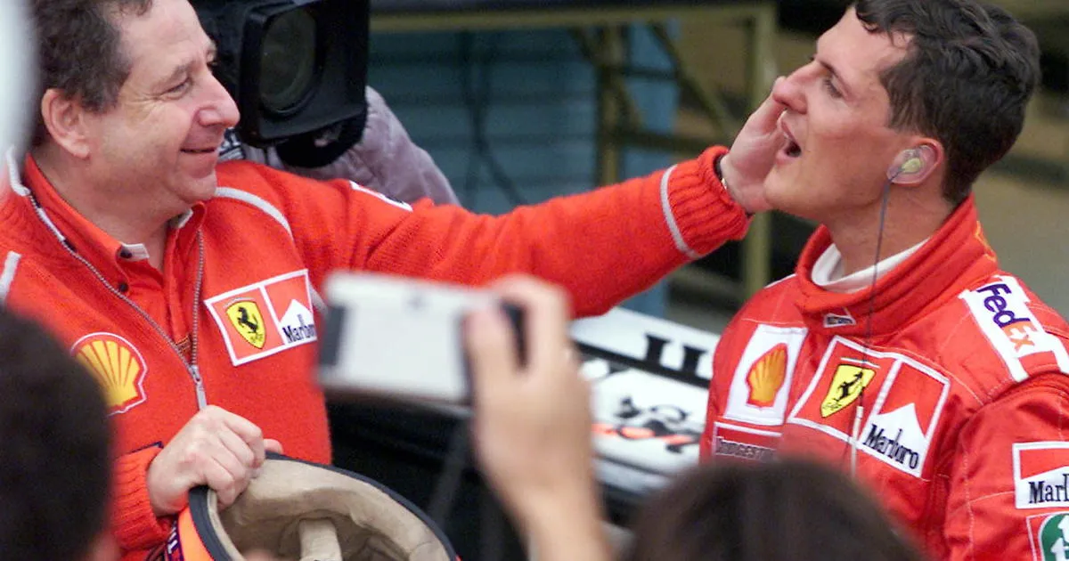 Jean Todt Khawatir Ferrari Gagal Juara dengan Schumacher - sumber: (racingnews365)