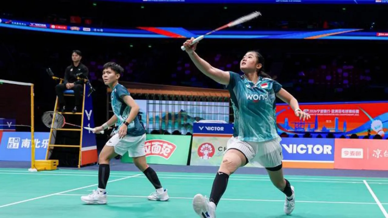 Kejuaraan Asia 2026: Amalia/Fadia Akui Tak Cukup Konsistensi Lawan 1 Dunia