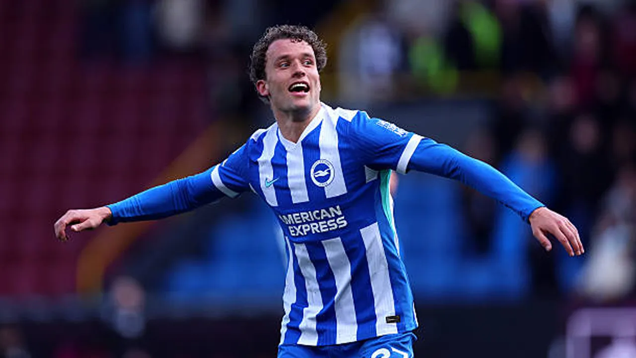Mats Wieffer Terkejut Jadi Penentu Kemenangan Brighton Atas Burnley