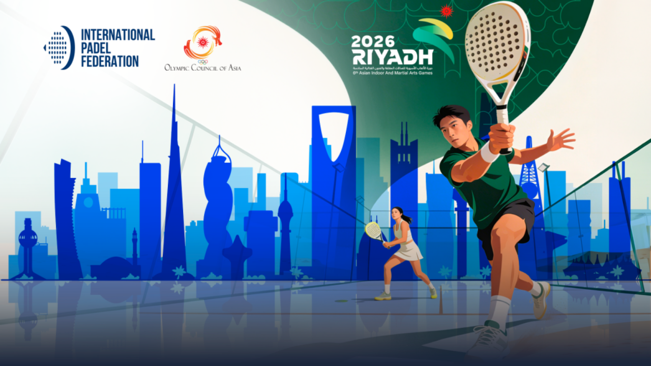 Presiden FIP Bangga Padel Jadi Cabor Asian Indoor and Martial Arts Games