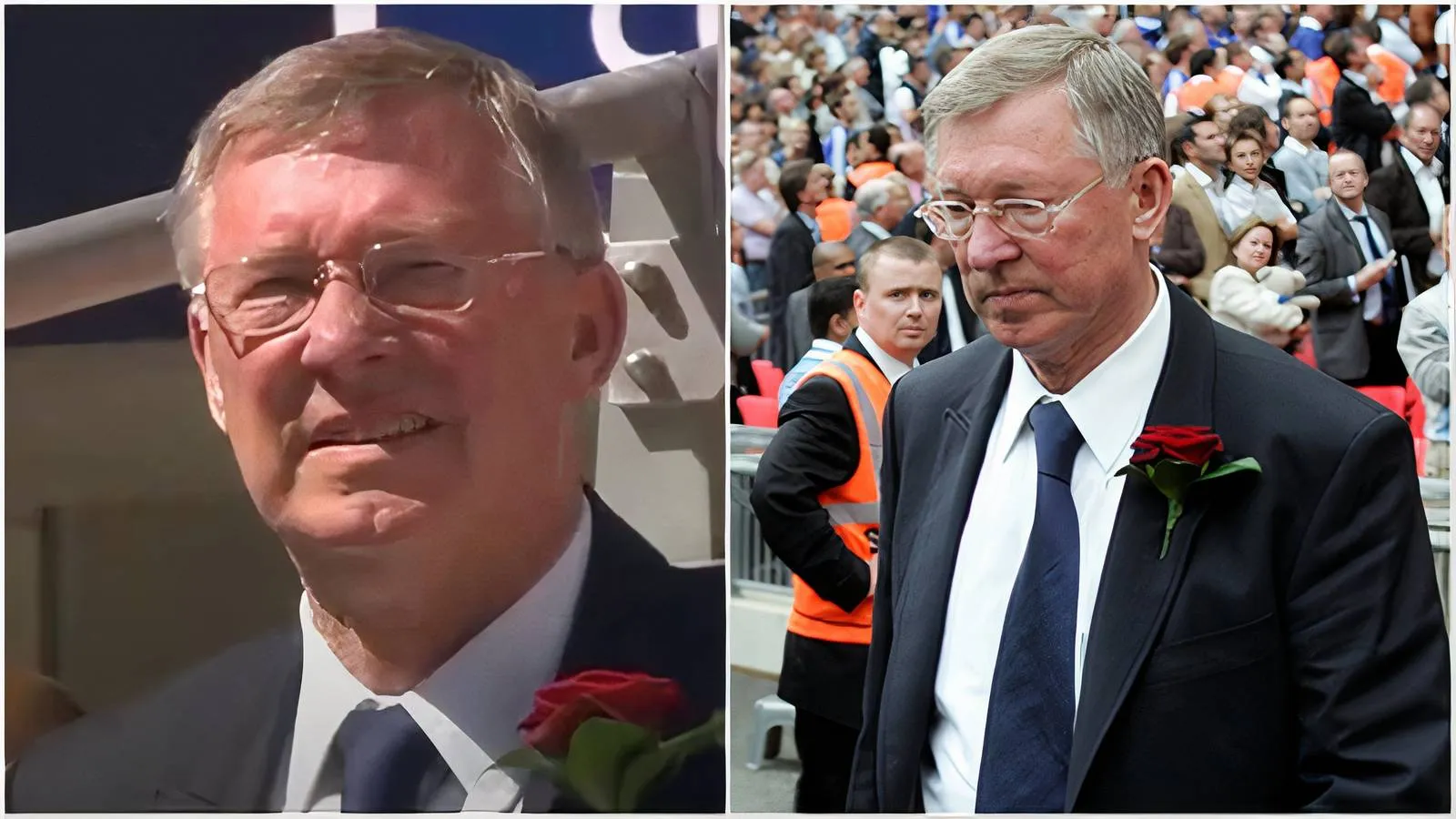 Reaksi Alex Ferguson Saat Patrice Evra Menolak Jabat Tangan - sumber: (givemesport)