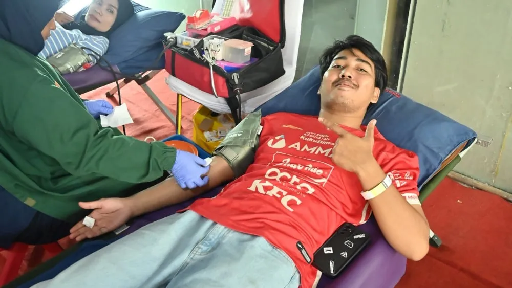 Aksi Sosial Donor Darah Bersama Persija untuk Kemanusiaan - sumber: (ileagueid)