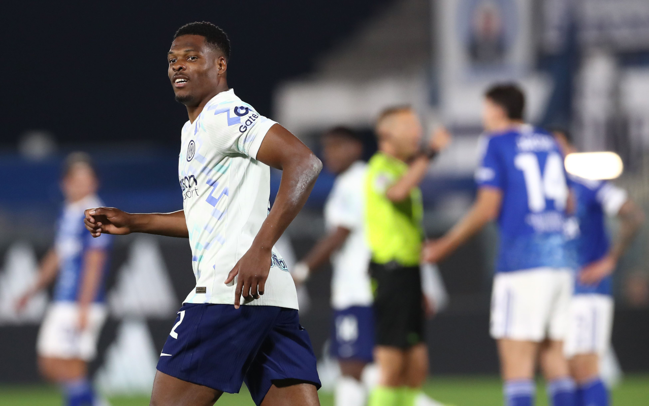 Dumfries: Musim Menantang di Inter, Gelar Juara Belum Terkunci