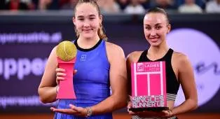 Mirra Andreeva Susah Payah Naik Podium Juara Di Linz