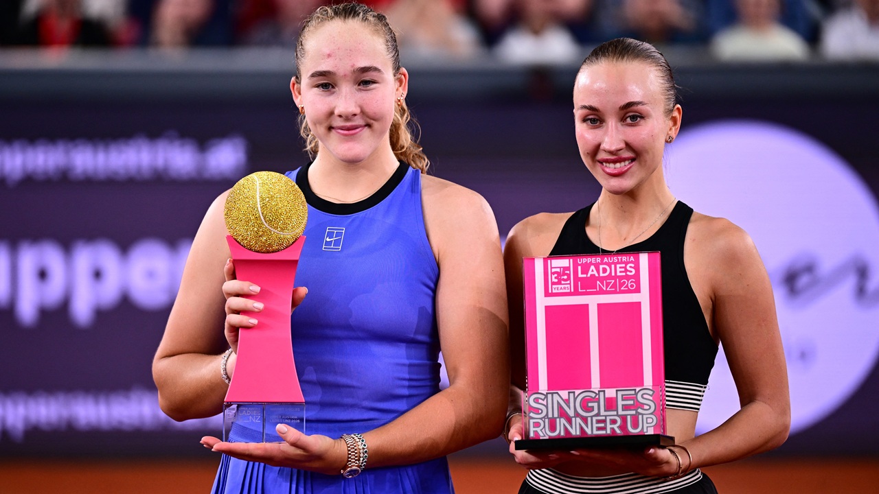 Mirra Andreeva Susah Payah Naik Podium Juara Di Linz