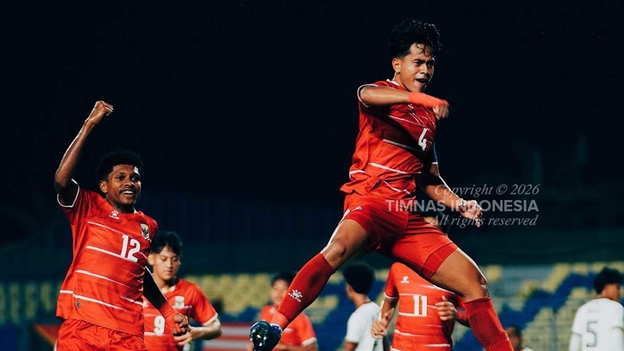 Timnas Indonesia U-17 Hajar Timor Leste 4-0, Awal Sempurna di Piala AFF