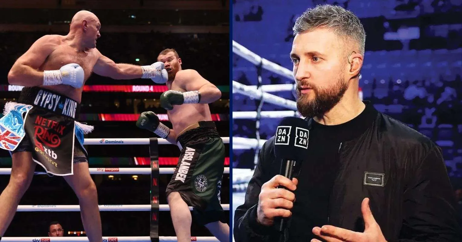 Carl Froch Nilai Jujur Performa Tyson Fury vs Makhmudov - sumber: (secondsout)