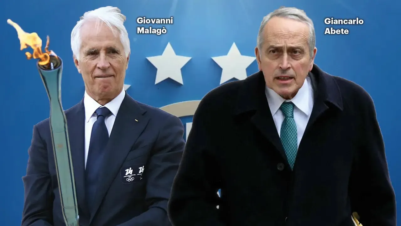 Giancarlo Abete Resmi Tantang Giovanni Malago Sebagai Capres FIGC