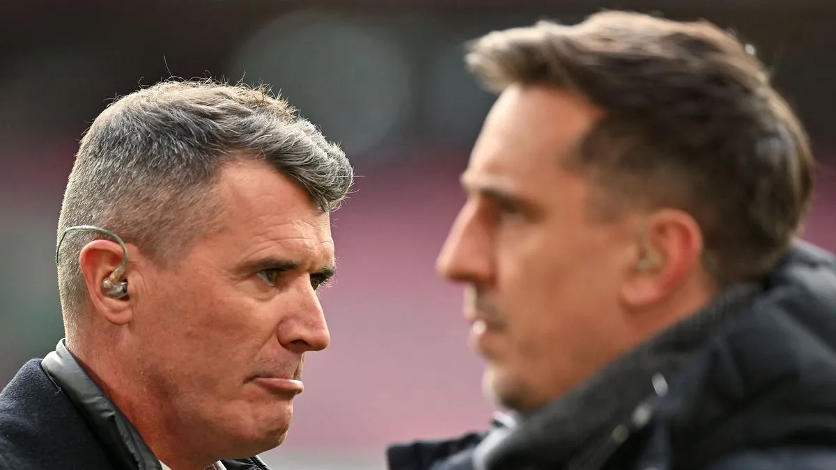 Keane dan Neville Berbeda Pendapat soal Peluang Arsenal - sumber: (footballlondon)