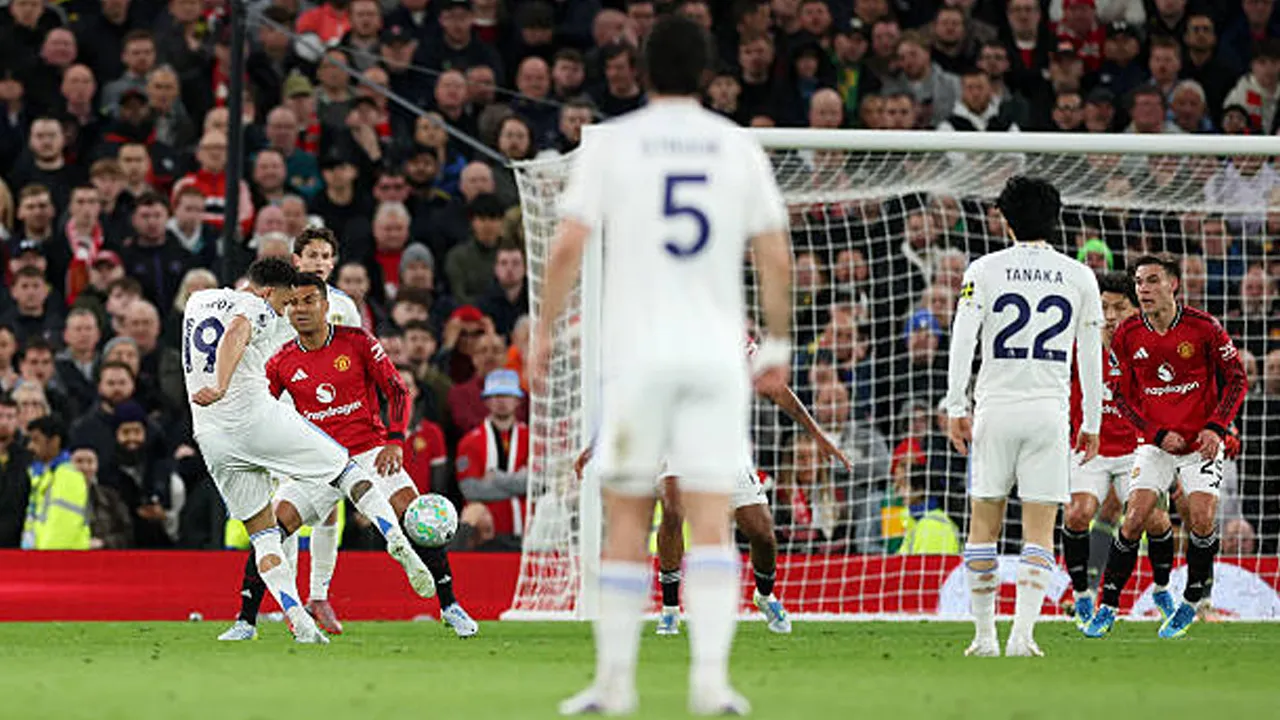 Manchester United 1-2 Leeds United, Fakta Menarik Usai Laga Premier League