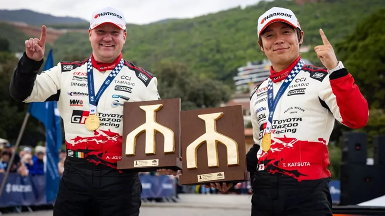 Navigator Takamoto Katsuta Senang Bisa Menangkan Reli Kroasia
