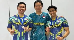 Piala Thomas 2026: PBSI Apreasiasi Jonatan Christie dan Sabar/Reza