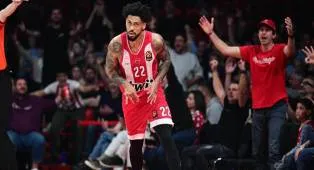 Tyler Dorsey Tetap Perkuat Olympiacos hingga 2027