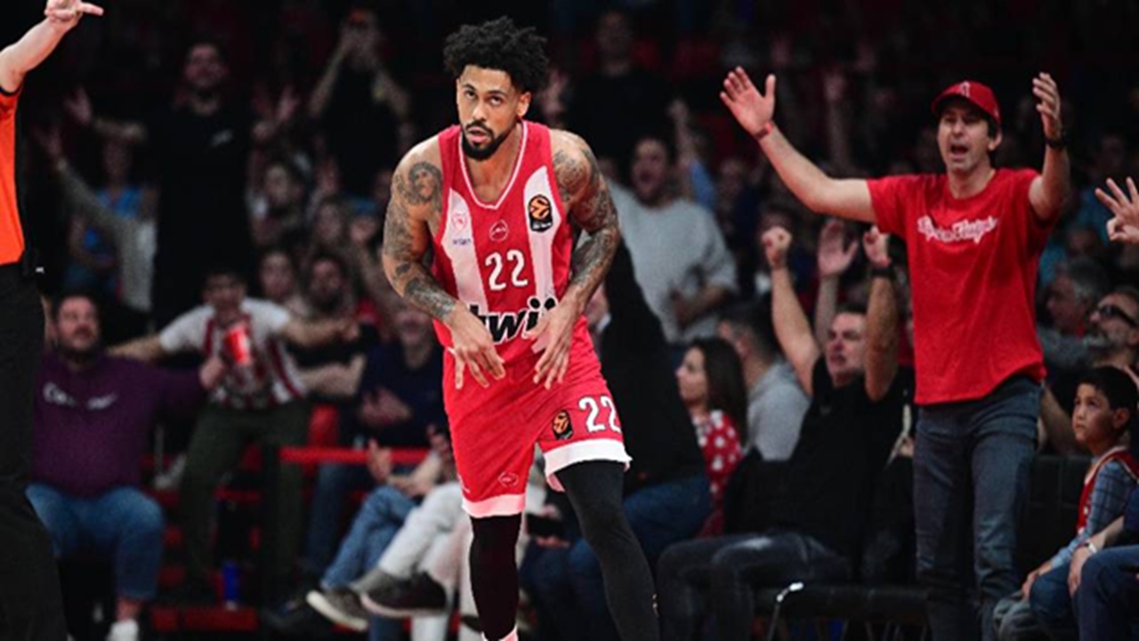 Tyler Dorsey Tetap Perkuat Olympiacos hingga 2027
