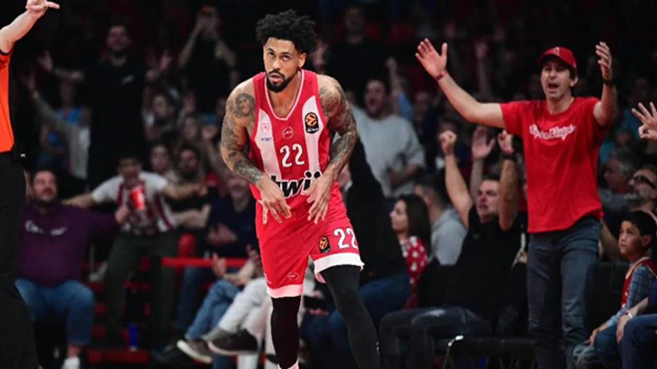 Tyler Dorsey Tetap Perkuat Olympiacos hingga 2027