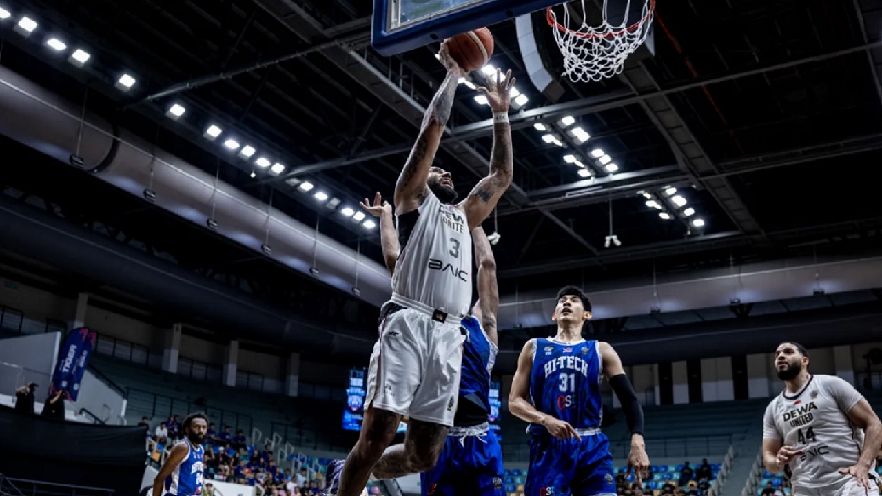Dewa United Banten Susah Payah Menang Lawan Hitech Basketball