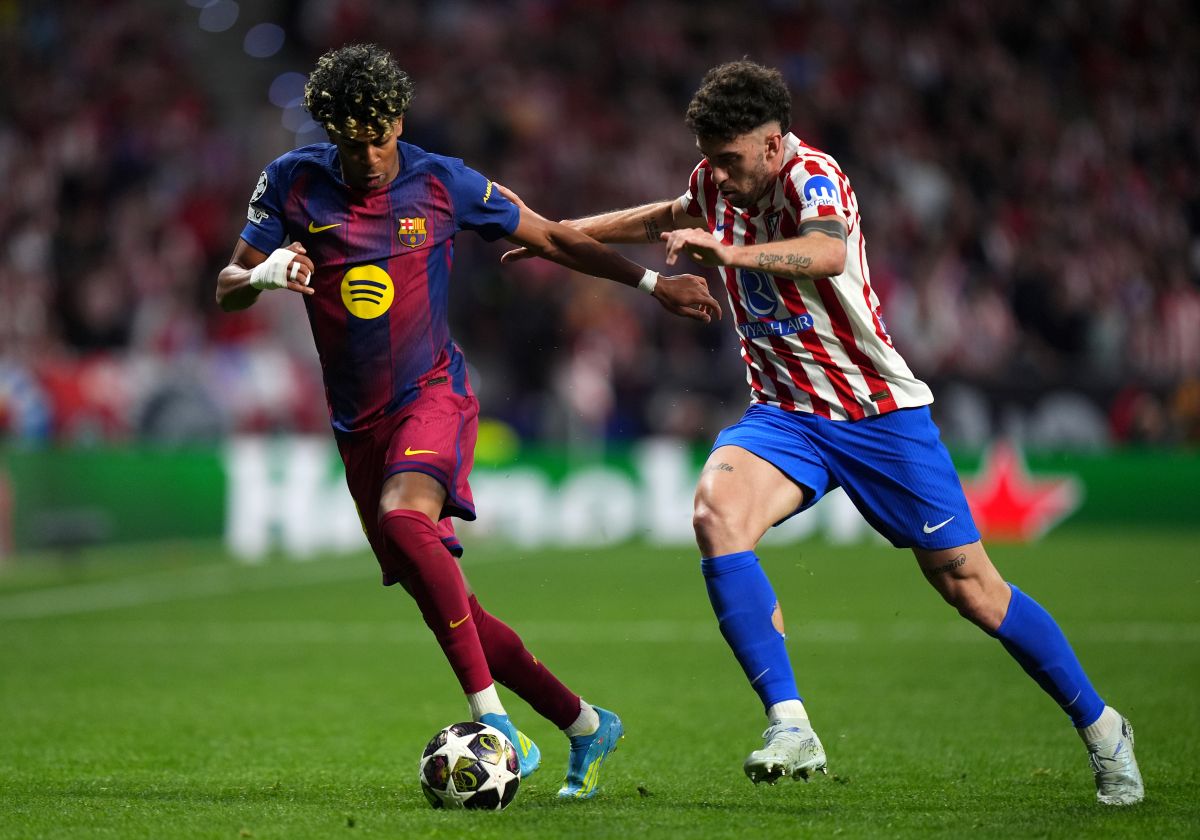 Ruggeri Tampil Heroik Hadapi Bintang Muda Yamal di Liga Champions