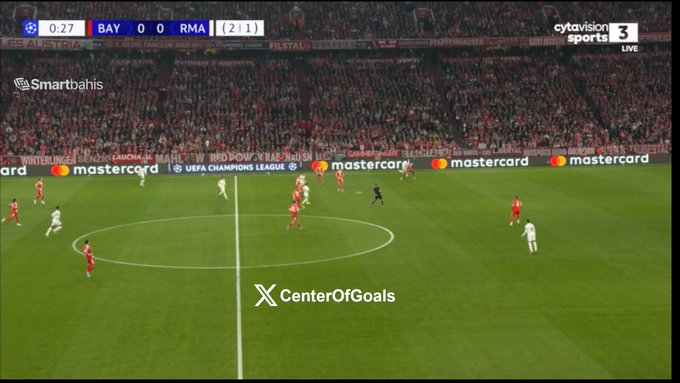 Guler Manfaatkan Kesalahan Bayern dalam 36 Detik