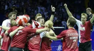 Momen Kemenangan Denmark Kalahkan Indonesia di Final Piala Thomas 2016