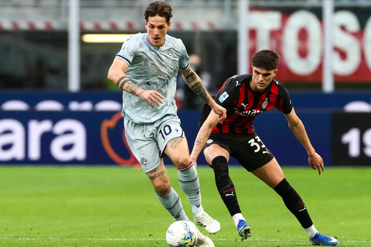 Napoli Mulai Dekati Zaniolo dari Udinese untuk Potensi Transfer Musim Panas - sumber: (footballitalia)