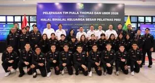 PBSI Resmi Melepas Tim Indonesia di Piala Thomas & Uber 2026